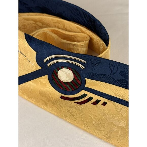 Vintage JOHN WEITZ     100% Silk Tie        Made in USA       Abstract Geometric - Picture 5 of 14